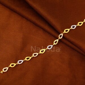 22KT Gold Ladies Delicate Bracelet LB617