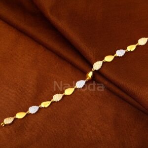 22KT Gold Ladies Designer Bracelet LB616