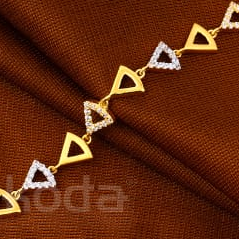 22KT Gold Ladies Classic Bracelet LB615