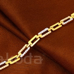 916 Gold CZ Hallmark Ladies Bracelet LB607