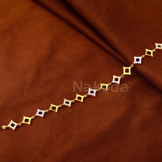 916 Gold Hallmark Ladies Bracelet LB590