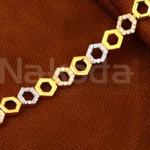 916 Gold Ladies Fancy Bracelet LB586