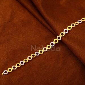 916 Gold Ladies Fancy Bracelet LB586