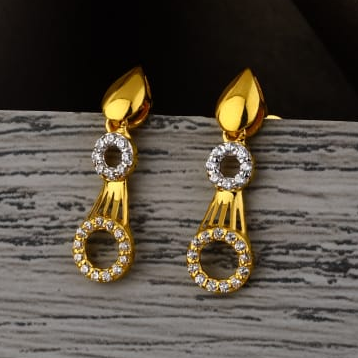 22KT Gold Hallmark Ladies Exclusive Jummar Earrings LJE535