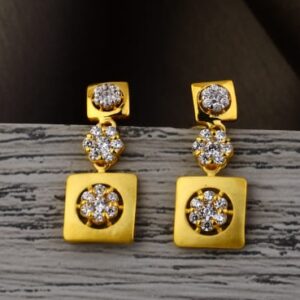 916 Gold Hallmark Ladies Exclusive Jummar Earrings LJE501