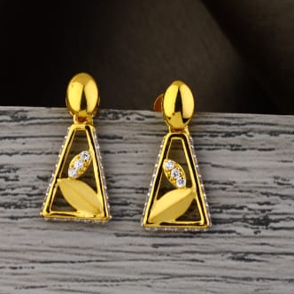 916 Gold Ladies Stylish Jummar Earrings LJE495
