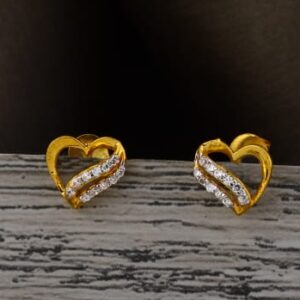 22KT Gold Ladies Fancy Tops Earring LTE362
