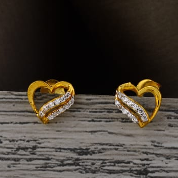 22KT Gold Ladies Fancy Tops Earring LTE362
