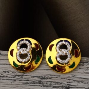 916 Gold Ladies Gorgeous Tops Earring LTE328