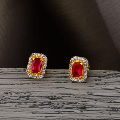 916 Gold Ladies Exclusive Tops Earring LTE327