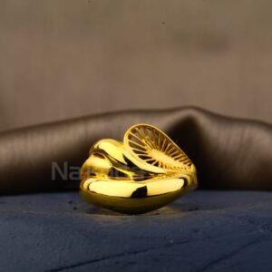22KT Gold Hallmark Classic Ladies Plain Ring LPR608