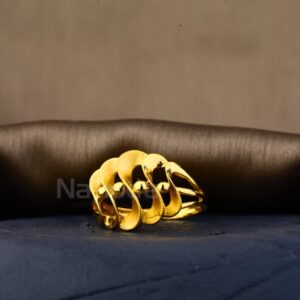 916 Gold CZ Hallmark Delicate Ladies Plain Ring LPR592
