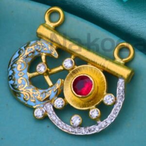 916 Gold CZ Hallmark Ladies Exclusive Mangalsutra Pendant MP718