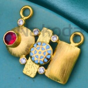 916 Gold CZ Hallmark Ladies Mangalsutra Pendant MP714