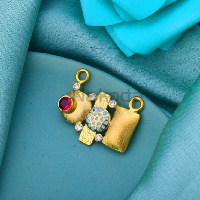 916 Gold CZ Hallmark Ladies Mangalsutra Pendant MP714