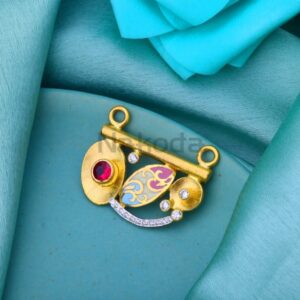 916 Gold CZ Ladies Stylish Mangalsutra Pendant MP713