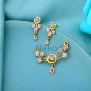 916 Gold Ladies Delicate Mangalsutra Pendant MP690