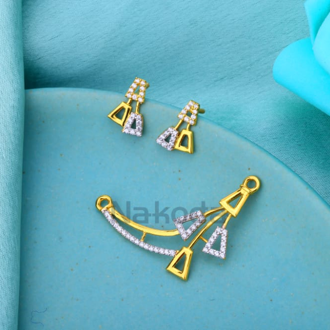 916 Gold Ladies Classic Mangalsutra Pendant MP688