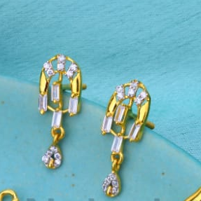 22KT Gold CZ Ladies Exclusive Mangalsutra Pendant MP675