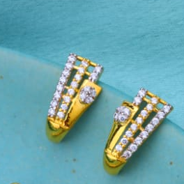 22KT Gold CZ Ladies Delicate Mangalsutra Pendant MP674