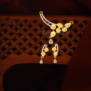22KT Gold Ladies Classic Mangalsutra Pendant MP656