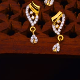 916 Gold CZ Hallmark Ladies Gorgeous Mangalsutra Pendant MP653