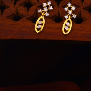916 Gold CZ Hallmark Ladies Mangalsutra Pendant MP647
