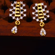 916 Gold CZ Ladies Stylish Mangalsutra Pendant MP646