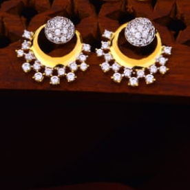 916 Gold CZ Ladies Designer Mangalsutra Pendant MP640