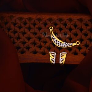 916 Gold Hallmark Ladies Designer Mangalsutra Pendant MP634