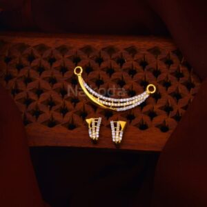 916 Gold Ladies Exclusive Mangalsutra Pendant MP627