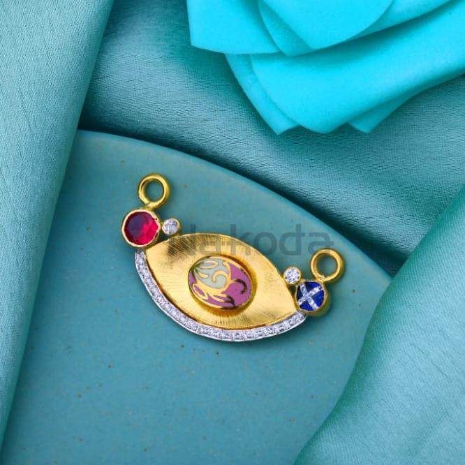 916 Gold Ladies Delicate Mangalsutra Pendant MP624