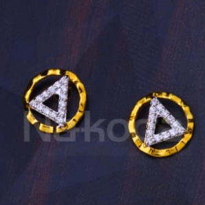 916 Gold CZ Hallmark Stylish Ladies Fancy Pendant Set FPS522
