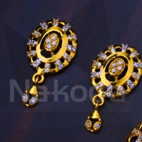 916 Gold CZ Hallmark Exclusive Ladies Fancy Pendant Set FPS520