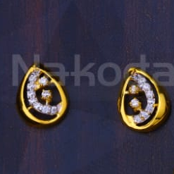 916 Gold CZ Exclusive Ladies Fancy Pendant Set FPS513 - Image 2