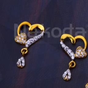 916 Gold Ladies Delicate Fancy Pendant Set FPS499