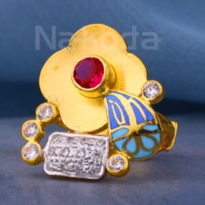 22KT Gold Hallmark Fancy Ladies Antique Ring LAR389