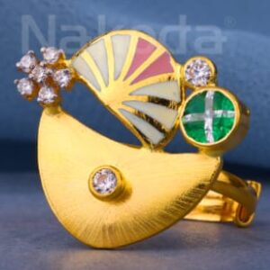 22KT Gold Hallmark Ladies Antique Ring LAR384