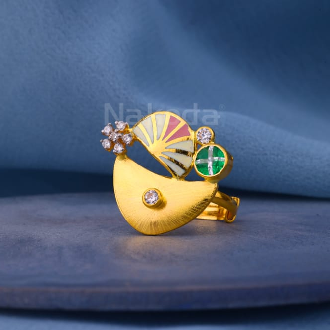 22KT Gold Hallmark Ladies Antique Ring LAR384