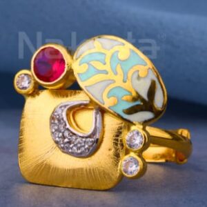 22KT Gold Classic Ladies Antique Ring LAR377