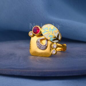 22KT Gold Classic Ladies Antique Ring LAR377