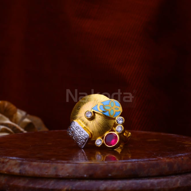 916 Gold Hallmark Gorgeous Ladies Antique Ring LAR357