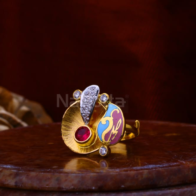 916 Gold Hallmark Exclusive Ladies Antique Ring LAR354