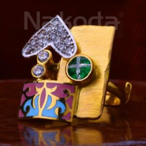 916 Gold Hallmark Delicate Ladies Antique Ring LAR353