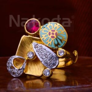916 Gold Hallmark Classic Ladies Antique Ring LAR351