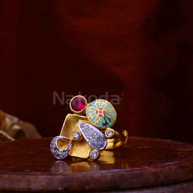 916 Gold Hallmark Classic Ladies Antique Ring LAR351