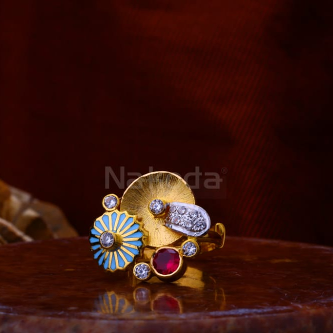 916 Gold Ladies Delicate Antique Ring LAR345