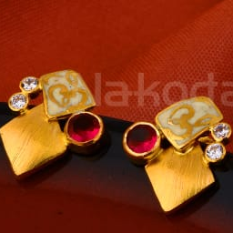 916 ladies gold classic antique earring lae02