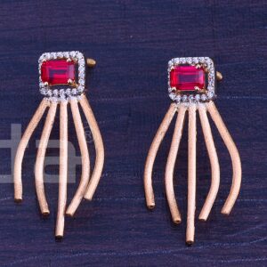 750 Rose Gold Designer Ladies Necklace Set RN414