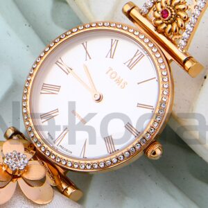 750 Rose Gold Gorgeous Ladies Watch RLW484